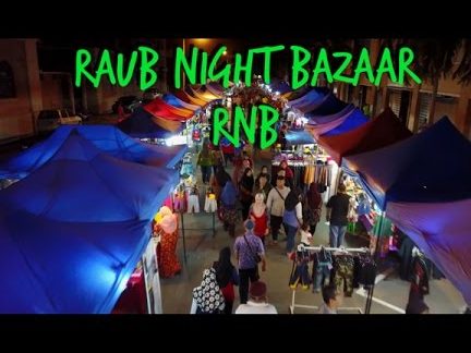 raub night bazaar